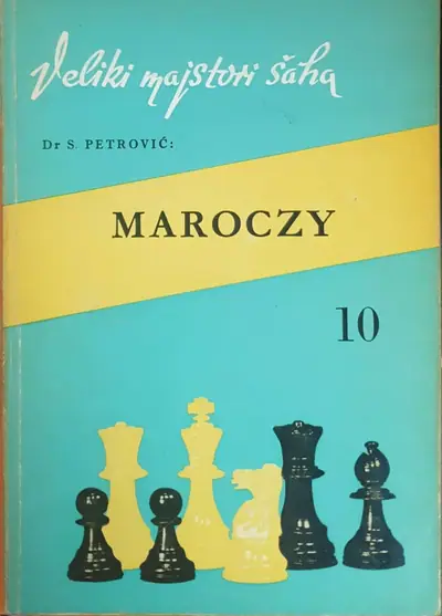 Naslovnica: Veliki majstori šaha - Maroczy