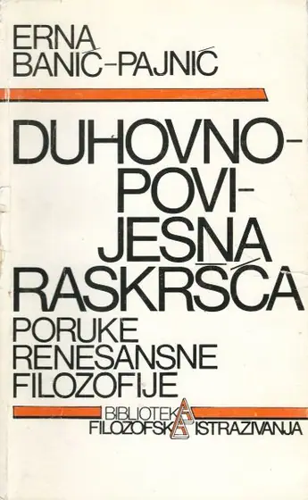 Naslovnica: DUHOVNO-POVIJESNA RASKRŠĆA