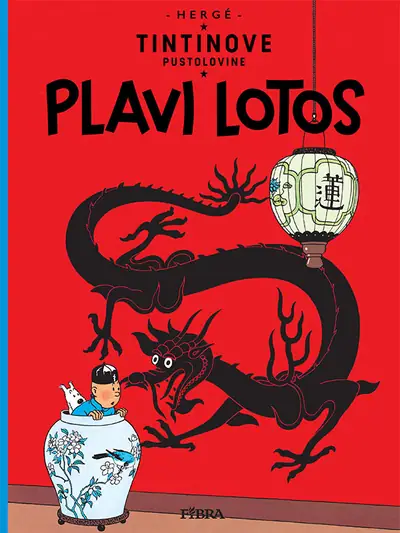 Naslovnica: TINTIN 5 - Plavi lotos