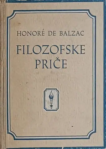 Naslovnica: Filozofske priče