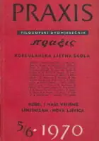 Naslovnica: Praxis, br. 5-6/1970