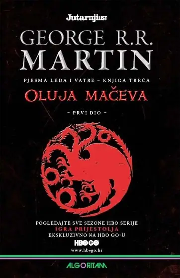 Naslovnica: Oluja mačeva