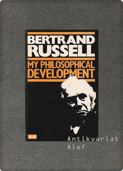 Naslovnica: My Philosophical Development