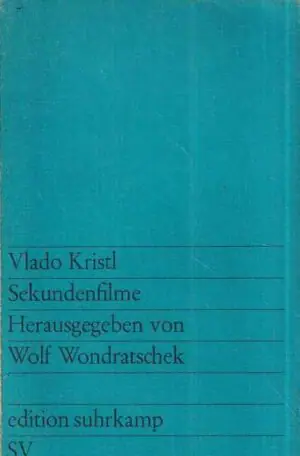 Naslovnica: Sekundenfilme. Herausgegeben von Wolf Wondratschek