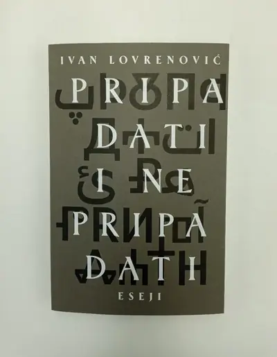 Naslovnica: PRIPADATI I NE PRIPADATI - Eseji