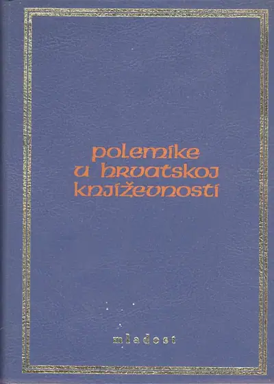 Naslovnica: Polemike u hrvatskoj književnosti 1-10