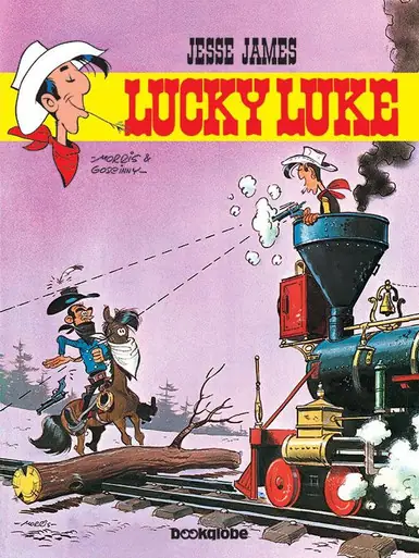 Naslovnica: Lucky Luke tvrdi uvez 16: Jesse James