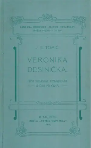 Naslovnica: Veronika Desinićka