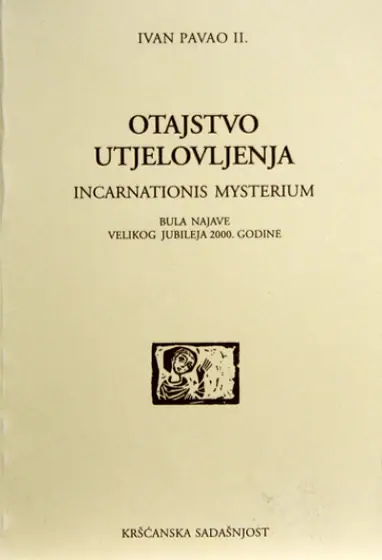 Naslovnica: Incarnationis Mysterium. Otajstvo utjelovljenja (D-116)