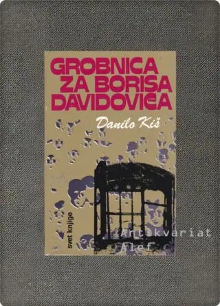 Naslovnica: Grobnica za Borisa Davidoviča