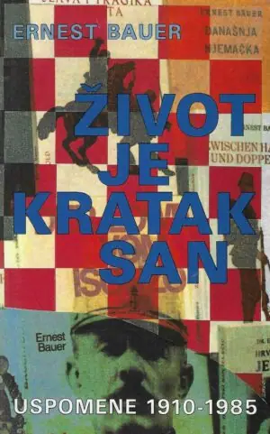 Naslovnica: Život je kratak san ( s potpisom autora )