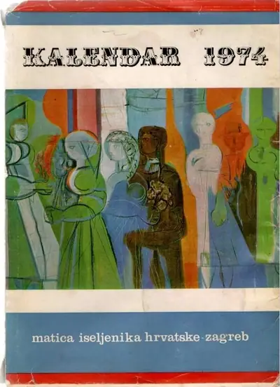 Naslovnica: Iseljenički kalendar 1974.