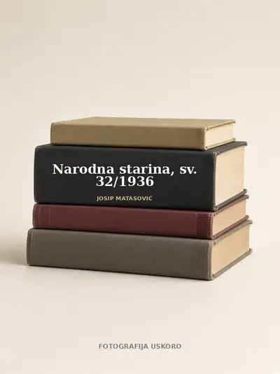 Naslovnica: Narodna starina, sv. 32/1936