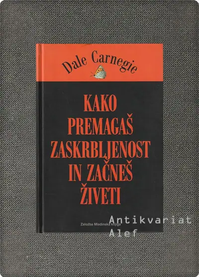 Naslovnica: Kako premagaš zaskrbljenost in začneš živeti