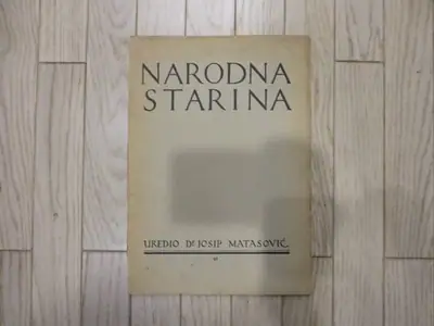 Naslovnica: Narodna starina 17/1928