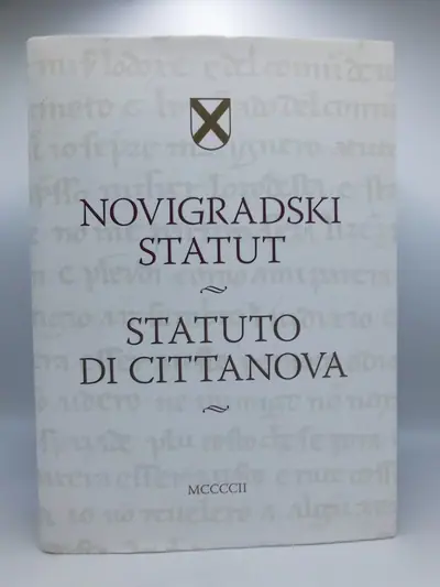 Naslovnica: Novigradski statut MCCCCII