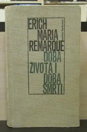 Naslovnica: Doba života i doba smrti