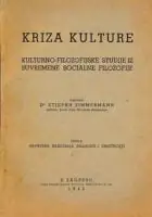Naslovnica: Kriza kulture