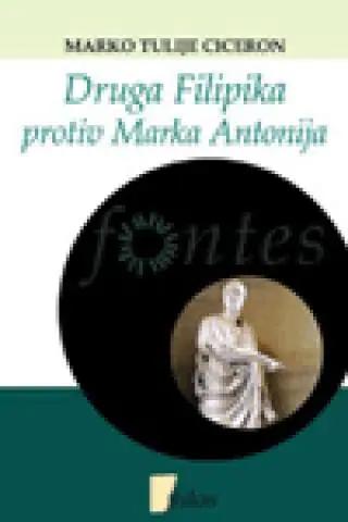 Naslovnica: DRUGA FILIPIKA PROTIV MARKA ANTONIJA