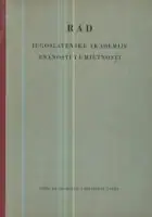 Naslovnica: Rad JAZU, knjiga 286/1952