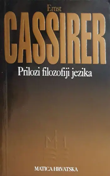 Naslovnica: Prilozi filozofiji jezika