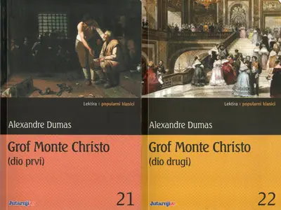 Naslovnica: Grof Monte Christo 1,2