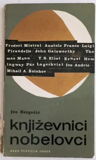 Naslovnica: Književnici Nobelovci