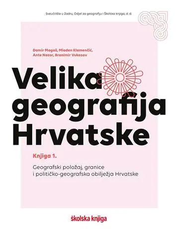 Naslovnica: Velika geografija Hrvatske - knjiga 1.