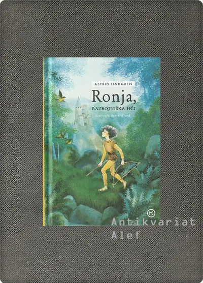 Naslovnica: Ronja, razbojniška hči
