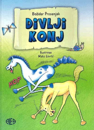 Naslovnica: Divlji konj - strip