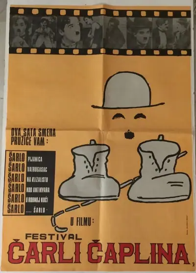Naslovnica: Festival Čarli Čaplina: Filmski Plakat
