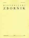 Naslovnica: Historijski zbornik LXVI/1/2013