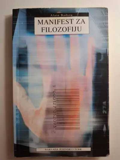 Naslovnica: Manifest za filozofiju