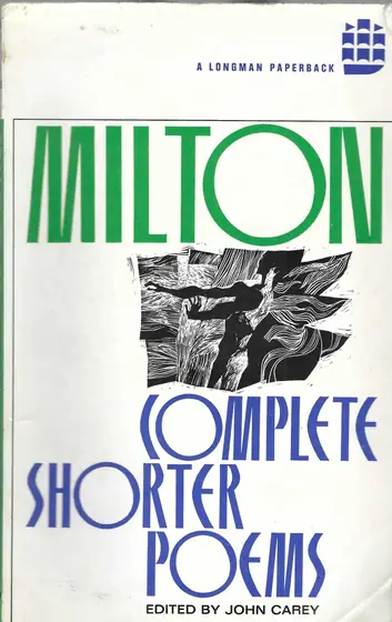 Naslovnica: Complete Shorter Poems