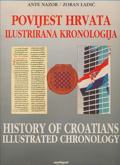 Naslovnica: Povijest Hrvata – ilustrirana kronologija