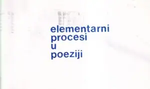 Naslovnica: Elementarni procesi u poeziji