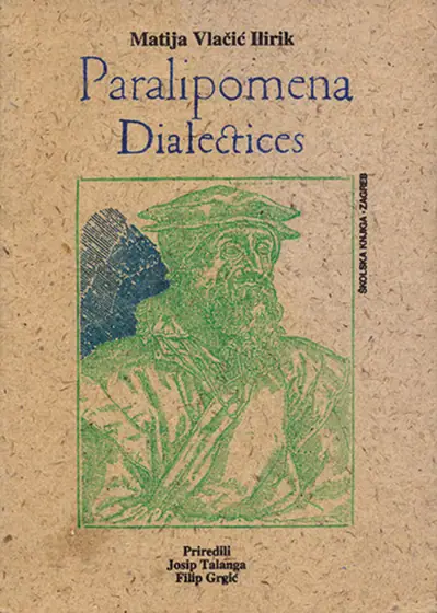 Naslovnica: Paralipomena Dialectices