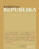 Naslovnica: KNJIŽEVNA REPUBLIKA 9-12/2016.
