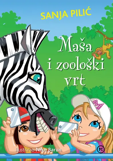 Naslovnica: Maša i zoološki vrt