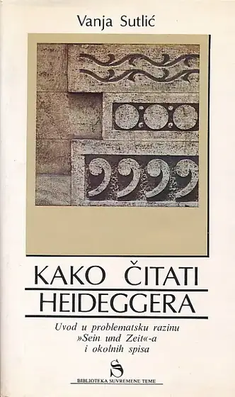 Naslovnica: Kako čitati Heideggera