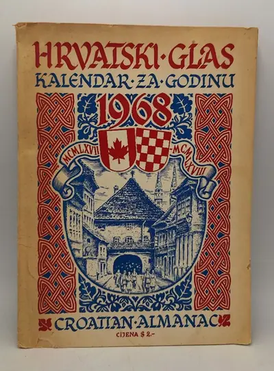 Naslovnica: Hrvatski glas 1968