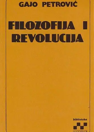 Naslovnica: Filozofija i revolucija