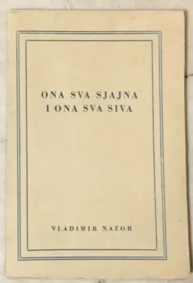 Naslovnica: Ona sva sjajna i ona sva siva