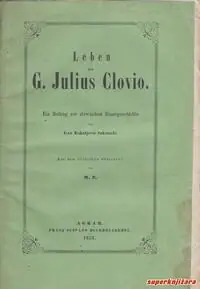 Naslovnica: LEBEN DES G. JULIUS CLOVIO - ein Beitrag zur slawischen Kunstgeschichte (njem.)