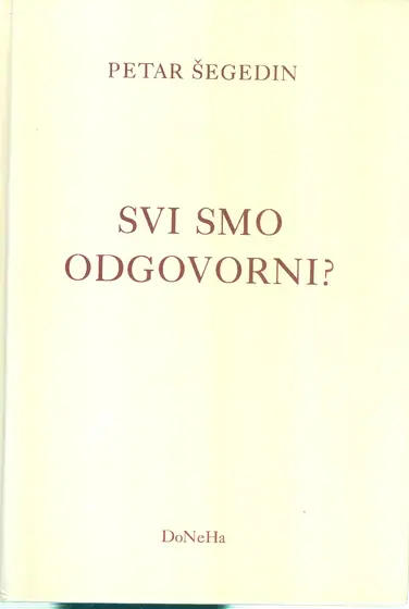 Naslovnica: Svi smo odgovorni?