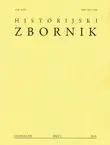 Naslovnica: Historijski zbornik LXXI/2/2018