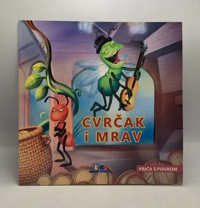 Naslovnica: Cvrčak i mrav