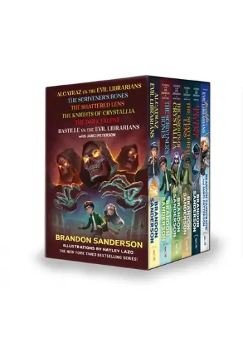 Naslovnica: Alcatraz vs. the Evil Librarians - Boxed Set