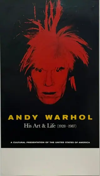 Naslovnica: His Art & Life (1928-1987) – plakat 80x45cm
