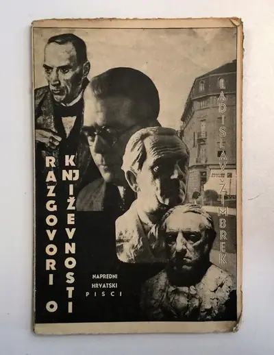 Naslovnica: Razgovori o Književnosti